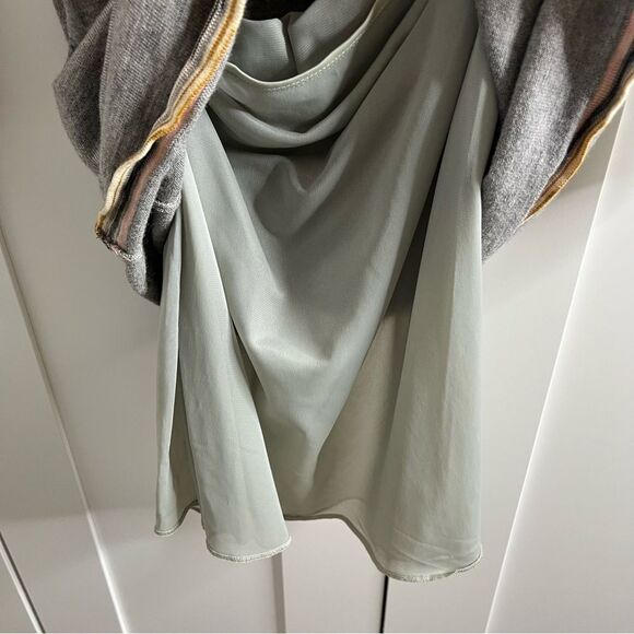 MISSONI M Missoni Vintage Y2K Gray Sweater Tunic Dress with mesh underskirt - Picture 7 of 16
